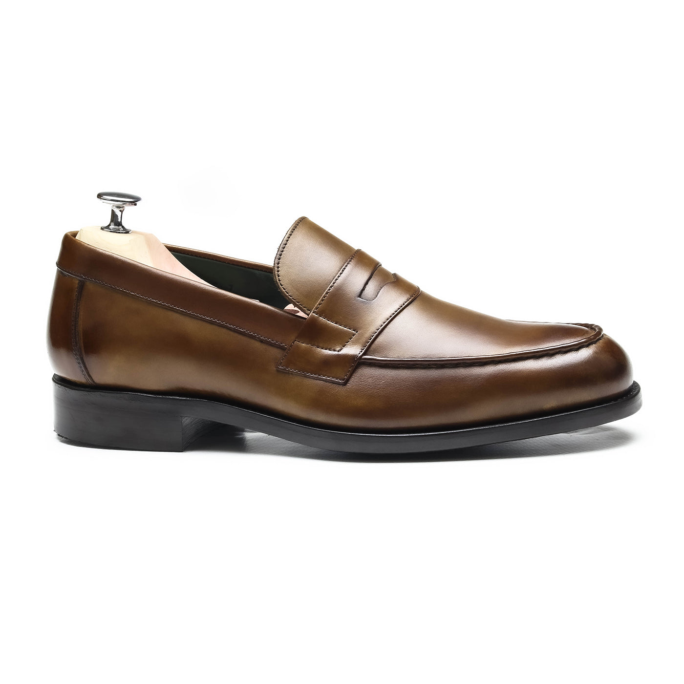 ALVIN - Chaussures homme Loafer (Mocassin) marron P3