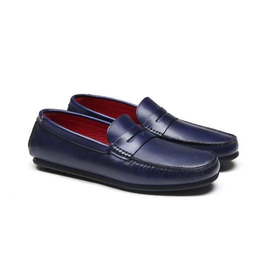 Max - Chaussures homme Car Shoes Bleu