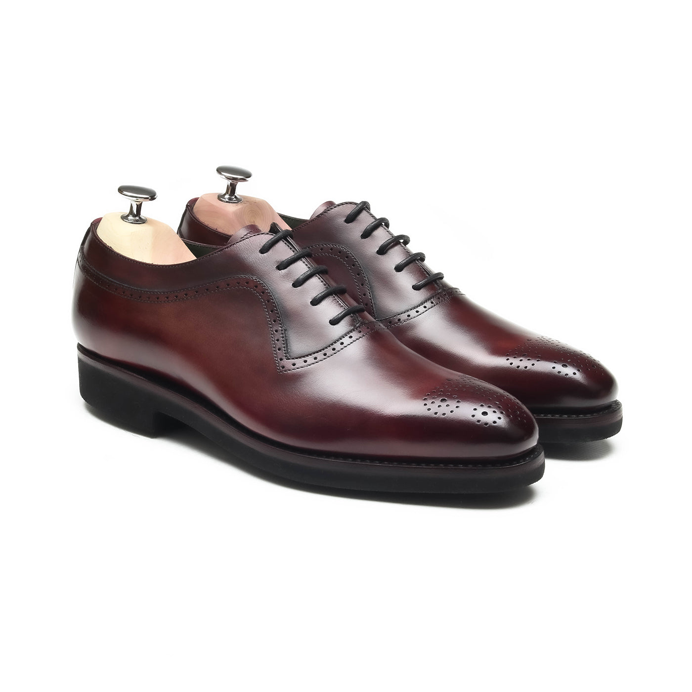 ZANDER - Chaussures homme Oxford (Richelieu) Bordeaux