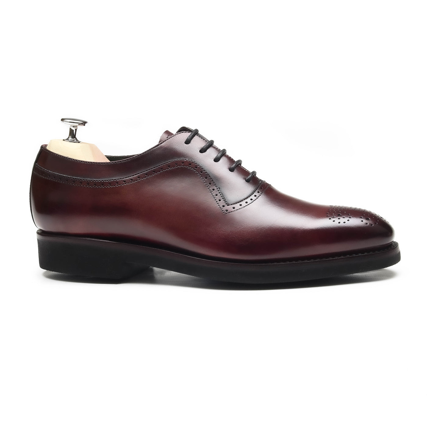 ZANDER - Chaussures homme Oxford (Richelieu) Bordeaux