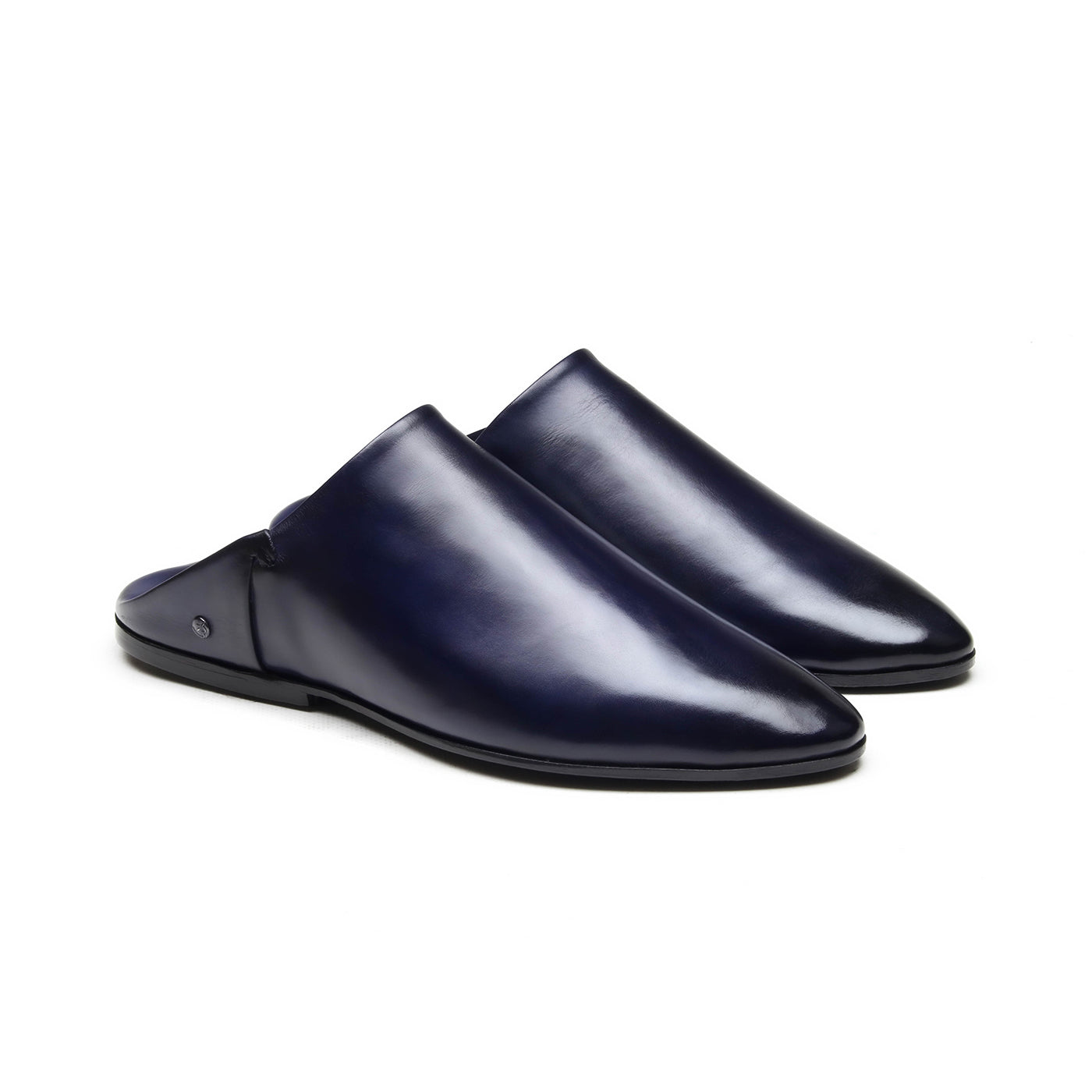 BELGHA - Chaussures homme Babouche Bleu