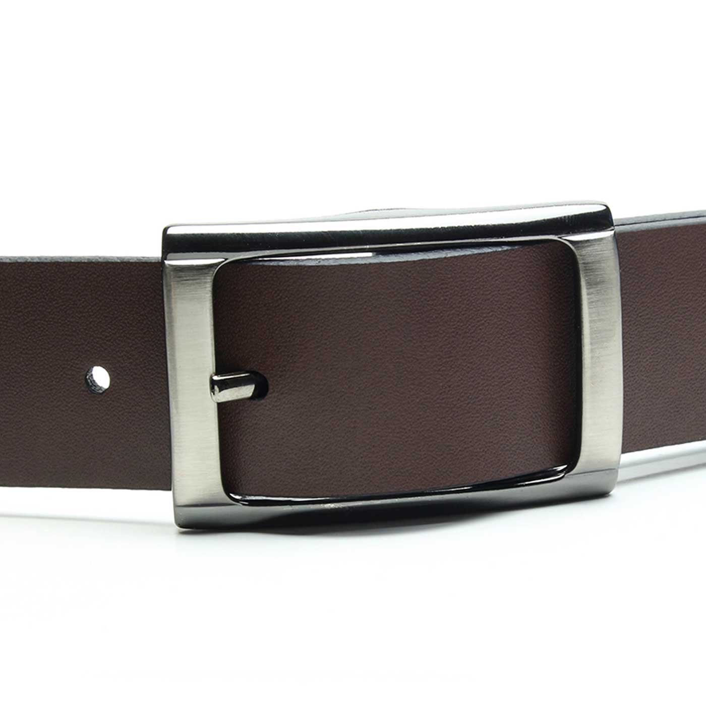 CEINTURE NAVY MARRON