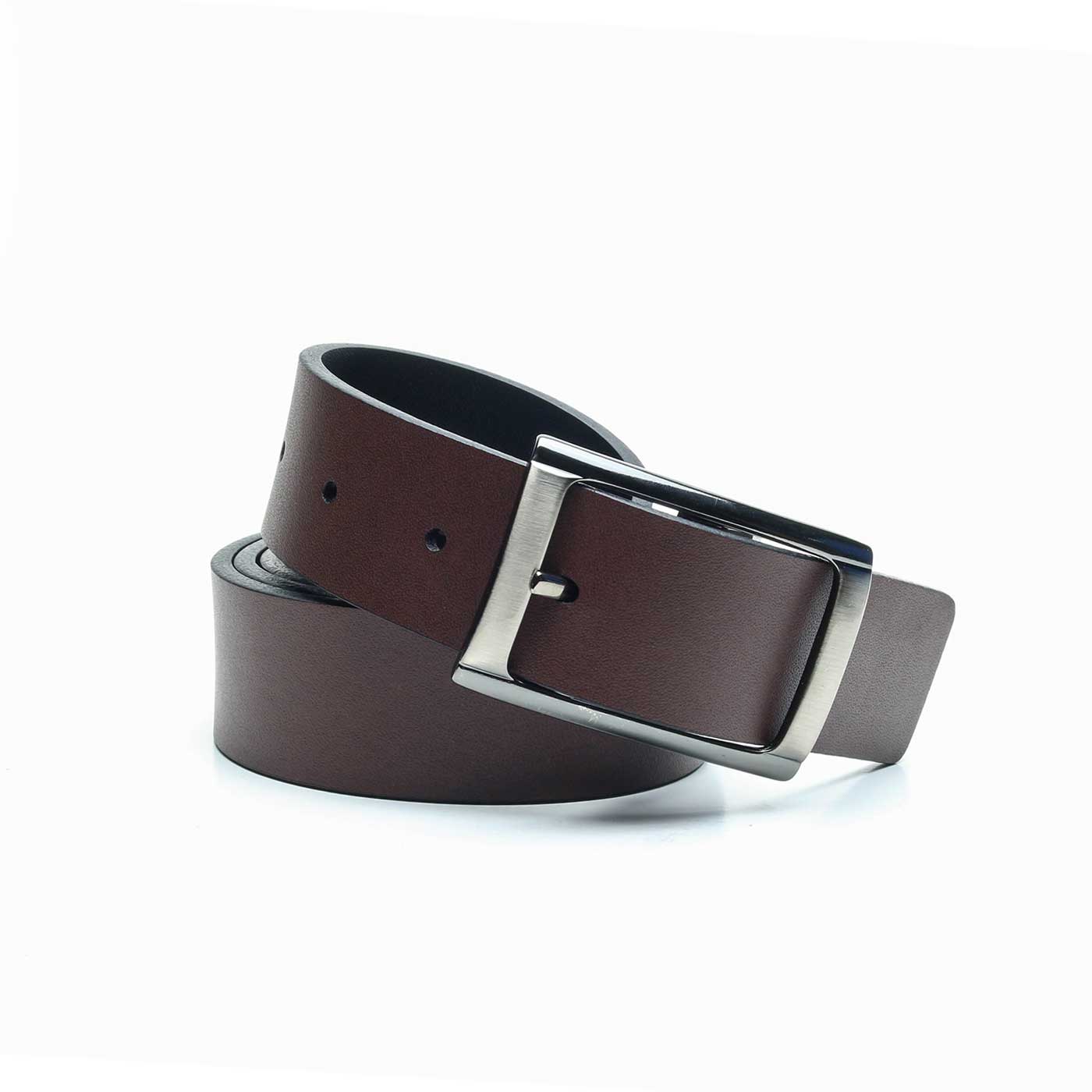 CEINTURE NAVY MARRON